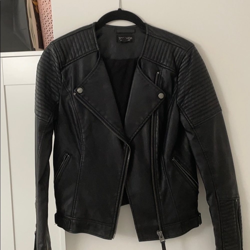 Top Shop Leather Jacket